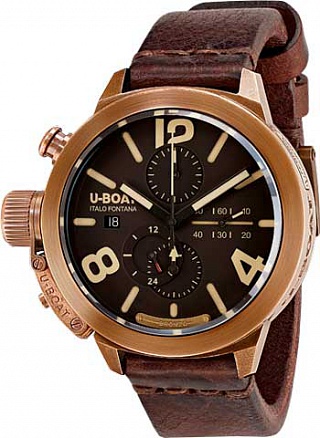 Review U-BOAT Classico 50 BRONZO CA BR 8064 Replica watch